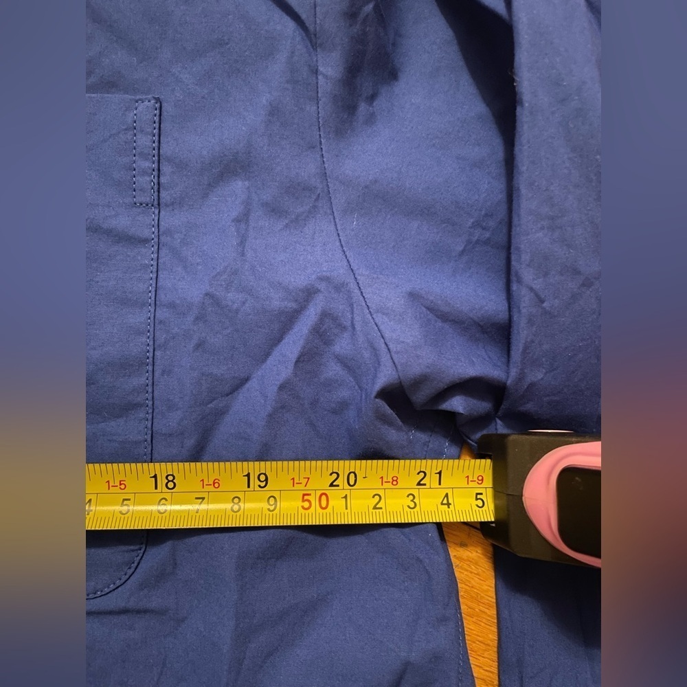 Banana Republic The Boxy Crop Shirt in Horizon Line Blue - Picture 8 of 10